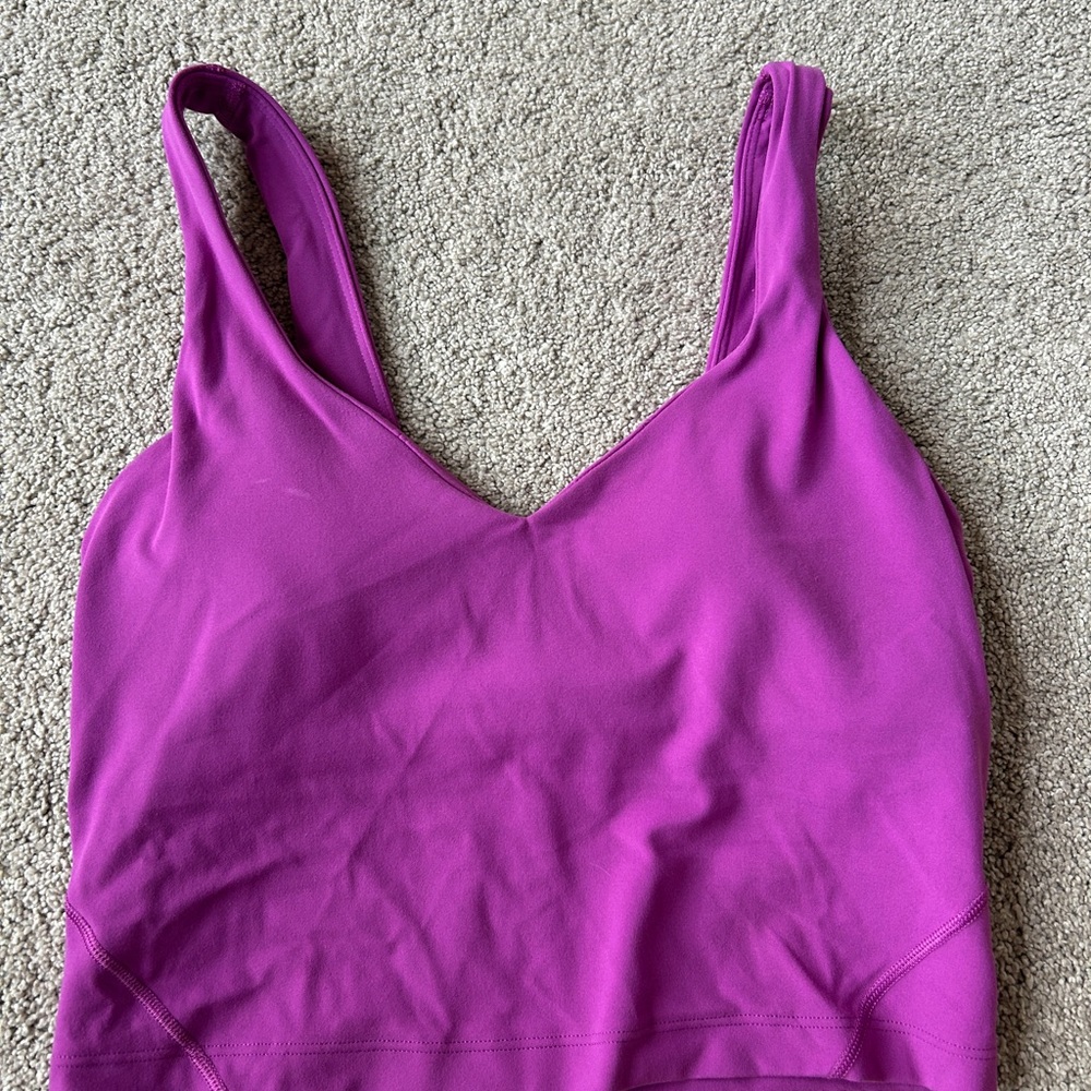 lululemon athletica Magenta Sports Bra